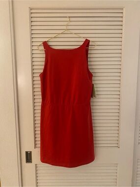 all in motion Red Sleeveless Mini Dress